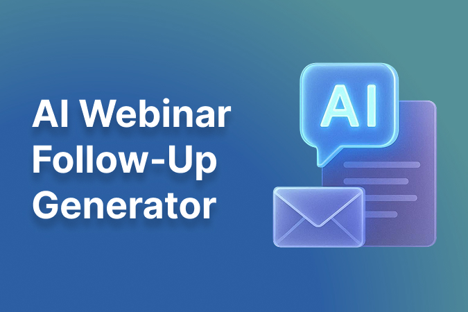 AI Webinar Follow-Up Generator — Pay For Access