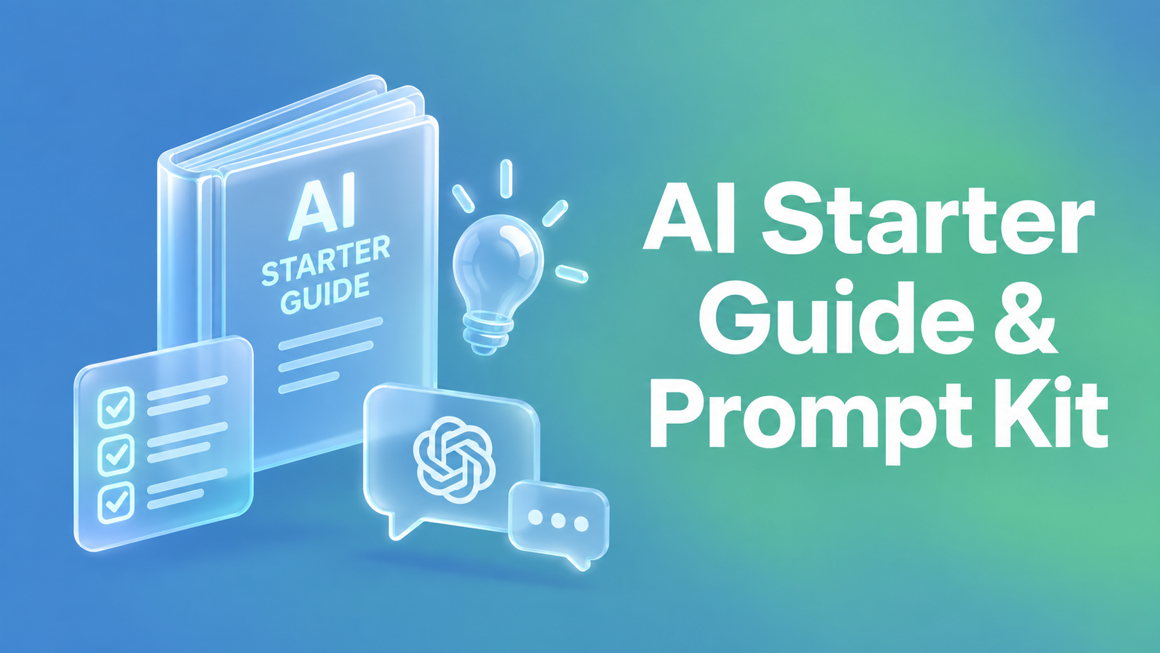 AI Starter Guide & Prompt Kit — Pay For Access